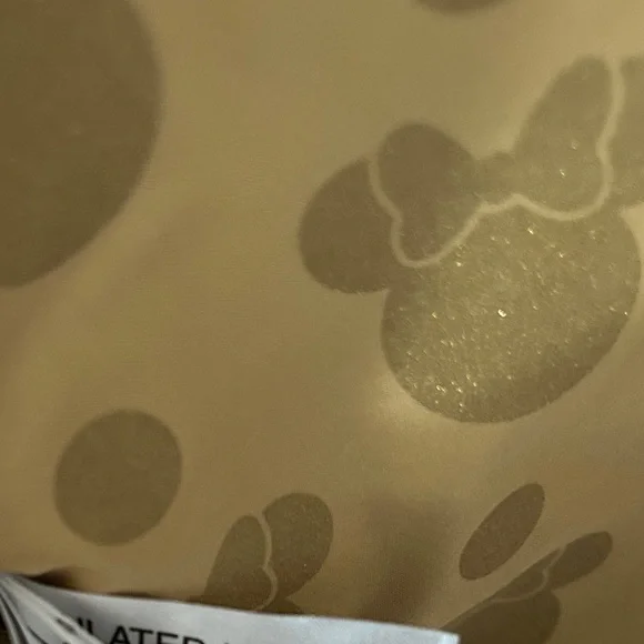 Disney Loungefly NWT Backpack Gold Sparkle,Minnie Ears.Gold Hrdwr. Host Pick - Picture 4 of 12